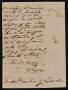 Thumbnail image of item number 2 in: '[Letter from Fernando Cuellar to the Laredo Alcalde, June 21, 1843]'.