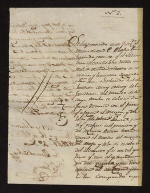 Primary view of object titled '[Letter from José Manuel Chapa to the Alcalde in Laredo, October 16, 1827]'.