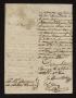 Thumbnail image of item number 2 in: '[Letter from José Manuel Chapa to the Alcalde in Laredo, October 16, 1827]'.