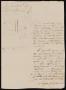 Letter: [Letter from Santiago Vela to the Laredo Alcalde, March 23, 1837]