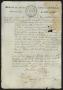 Thumbnail image of item number 1 in: '[Copy of a Letter from the Laredo Alcalde to the Governor of Tamaulipas, May 3, 1827]'.