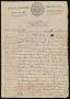 Letter: [Letter from Antonio Elosua to the Alcalde in Laredo, August 18, 1827]