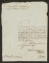 Letter: [Letter from Esteban Montezuma to the Laredo Alcalde, August 17, 1833]