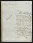 Letter: [Letter from the Comandante Militar to the Laredo Alcalde, April 16, …