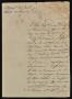 Primary view of [Letter from Policarzo Martinez to the Laredo Alcalde, June 20, 1844]