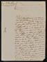 Primary view of [Letter from Gregorio Cisneros to the Laredo Alcalde, March 6, 1843]