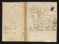 Thumbnail image of item number 1 in: '[Letter from José Melguiadis Oyerbides to the Laredo Alcalde, May 9, 1831]'.