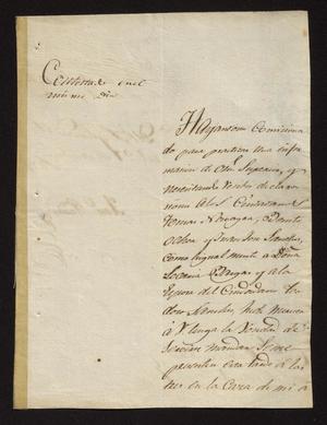 Primary view of [Letter from Antonio Prada to the Laredo Alcalde, October 24, 1829]