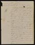 Primary view of [Letter from Santos de la Garza to the Laredo Alcalde, December 20, 1844]