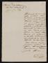 Thumbnail image of item number 1 in: '[Letter from Agasito Galván to the Laredo Alcalde, July 1, 1835]'.