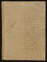 Thumbnail image of item number 1 in: '[Letter from José Francisco Cantu to the Laredo Alcalde, July 17, 1827]'.