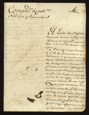 Primary view of object titled '[Letter from Antonio Elosua to the Laredo Alcalde, August 7, 1827]'.