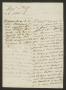 Primary view of [Letter from Pedro González to the Laredo Alcalde, February 25, 1834]