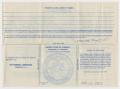Thumbnail image of item number 2 in: '[Certificate of Suzette Van Daell Pilot's License]'.
