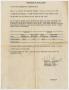 Legal Document: [Certificate of Suzette Van Daell Pilot Status]