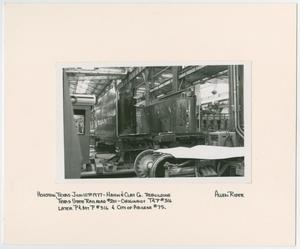 Primary view of object titled '[T&P Train Car #316 Being Rebuilt #3]'.