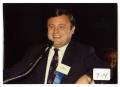 Photograph: [Photograph of Dr. Ray Perryman At Microphone]