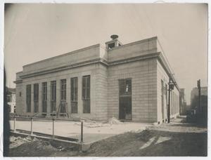 Primary view of object titled '[Back of El Paso Post Office]'.