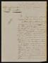 Primary view of [Letter from Policarzo Martinez to the Laredo Alcalde, April 3, 1845]