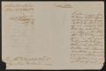Thumbnail image of item number 3 in: '[Letter from the Comandante Militar to Alcalde Dovalina, March 19, 1845]'.