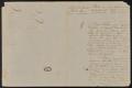 Thumbnail image of item number 3 in: '[Letter from Policarzo Martinez to the Laredo Alcalde, March 16, 1845]'.