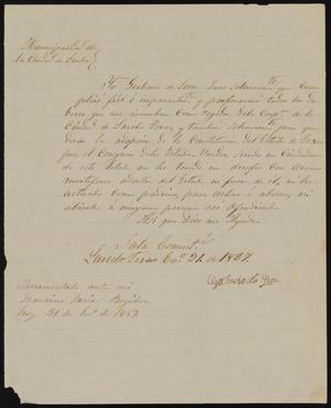 Primary view of object titled '[Alderman Oath of Office]'.