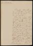 Primary view of [Letter from Comandante Bravo to the Laredo Alcalde, July 17, 1845]