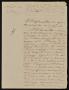 Primary view of [Letter from Policarzo Martinez to the Laredo Alcalde, March 31, 1845]