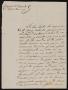 Letter: [Letter from Juzgado Santiago Vela to Alcalde García, November 5, 184…