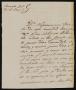 Letter: [Letter from Juzgado Santiago Vela to Alcalde García, November 4, 184…