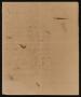Thumbnail image of item number 2 in: '[Letter from Policarzo Martinez to the Laredo Junta Municipal, April 25, 1845]'.