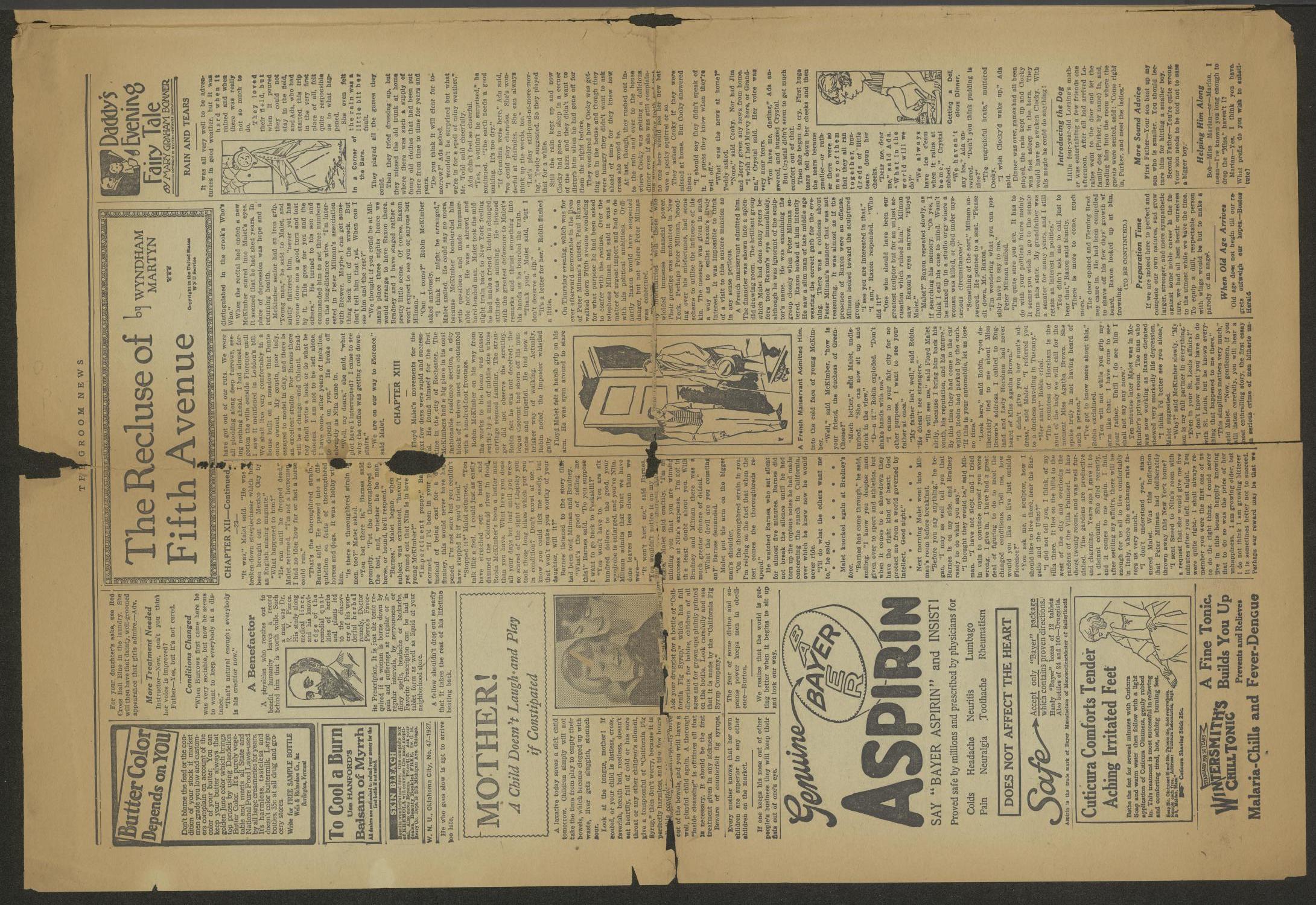 The Groom News (Groom, Tex.), Vol. 2, No. 39, Ed. 1 Thursday, November 24, 1927
                                                
                                                    [Sequence #]: 2 of 8
                                                