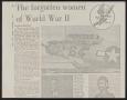 Thumbnail image of item number 1 in: '[Clipping: The forgotten women of World War II]'.
