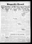 Newspaper: Kingsville Record (Kingsville, Tex.), Vol. 29, No. 12, Ed. 1 Wednesda…