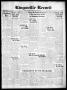 Newspaper: Kingsville Record (Kingsville, Tex.), Vol. 30, No. 1, Ed. 1 Wednesday…