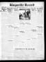 Newspaper: Kingsville Record (Kingsville, Tex.), Vol. 29, No. 22, Ed. 1 Wednesda…