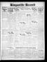 Newspaper: Kingsville Record (Kingsville, Tex.), Vol. 29, No. 4, Ed. 1 Wednesday…