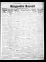 Newspaper: Kingsville Record (Kingsville, Tex.), Vol. 29, No. 6, Ed. 1 Wednesday…