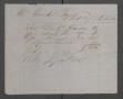 Text: [Michael Reed bill of payment to N. Austin]