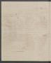 Thumbnail image of item number 2 in: '[Letter from Taylor and Bagby to William Reed]'.