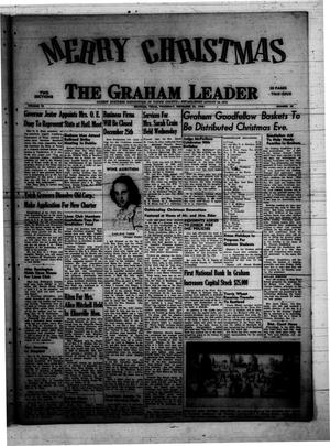 Primary view of object titled 'The Graham Leader (Graham, Tex.), Vol. 73, No. 20, Ed. 1 Thursday, December 23, 1948'.