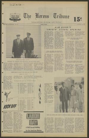 Primary view of The Kerens Tribune (Kerens, Tex.), Vol. 85, No. 35, Ed. 1 Thursday, September 2, 1982