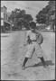 Primary view of [Postcard image of a boy dressed in a baseball uniform]
