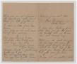 Letter: [Letter from Lyda Kempner to Mrs. Burgorver, June 24, 1884]
