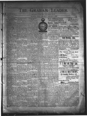 Primary view of object titled 'The Graham Leader. (Graham, Tex.), Vol. 26, No. 23, Ed. 1 Thursday, January 9, 1902'.