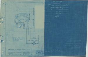 Primary view of object titled 'Electric Capstan - Connections for Navy Type Compound Controlling Panel - type AB'.