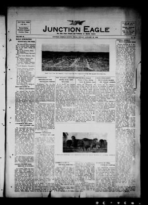 Primary view of object titled 'Junction Eagle (Junction, Tex.), Vol. 38, No. 39, Ed. 1 Friday, January 20, 1922'.