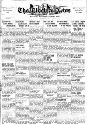 Primary view of The Electra News (Electra, Tex.), Vol. 39, No. 24, Ed. 1 Thursday, February 20, 1947