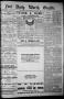 Thumbnail image of item number 1 in: 'Fort Worth Daily Gazette. (Fort Worth, Tex.), Vol. 8, No. 175, Ed. 1, Saturday, June 28, 1884'.