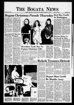 Primary view of object titled 'The Bogata News (Bogata, Tex.), Vol. 64, No. 45, Ed. 1 Thursday, December 5, 1974'.